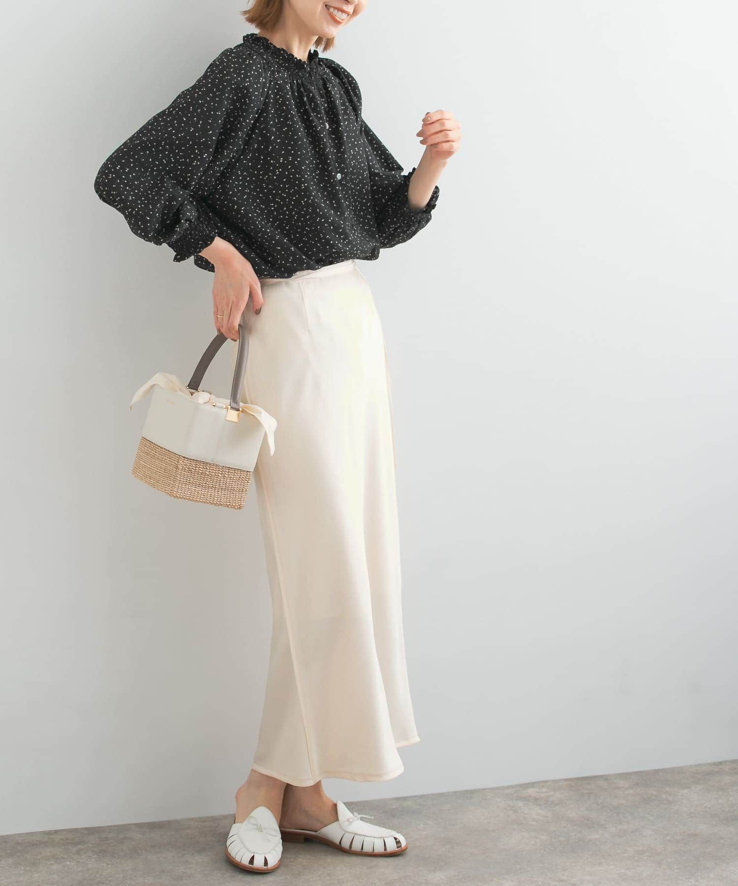 URBAN RESEARCH ROSSO「リップルサテンスカート」|スカート|