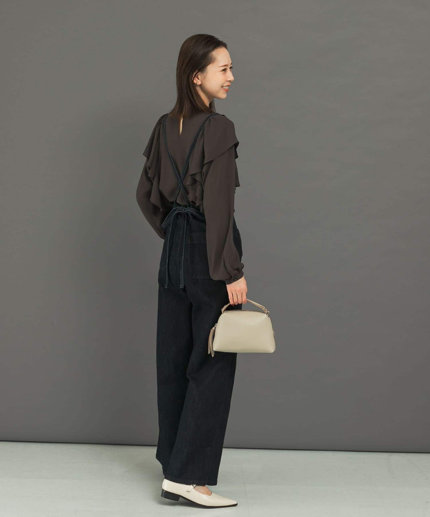 URBAN RESEARCH ROSSO「フリルラッフルブラウス」|シャツ・ブラウス|