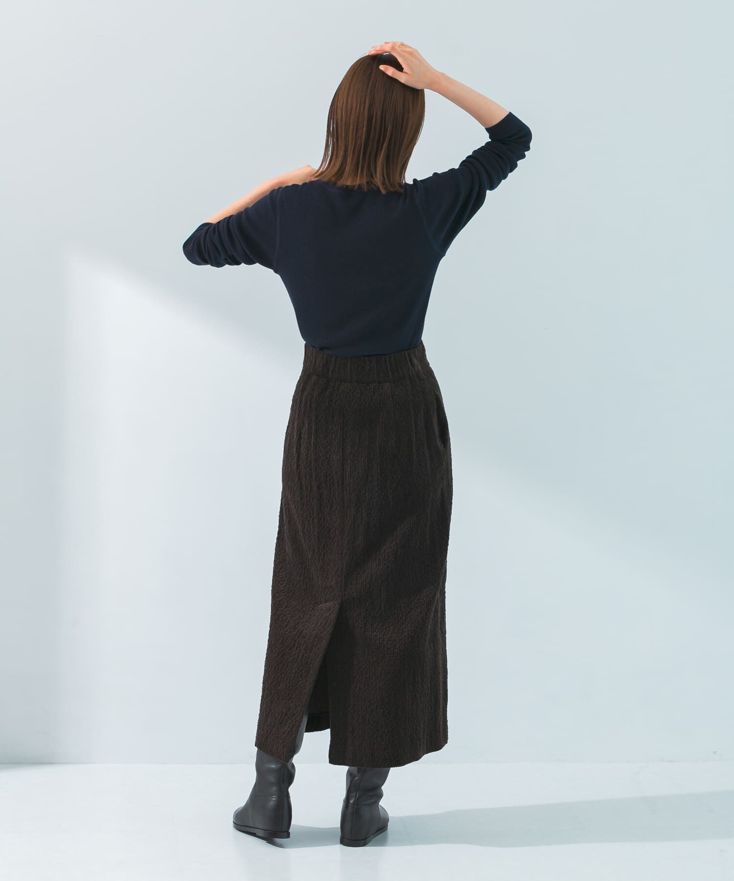 URBAN RESEARCH ROSSO「le　CORDUROY H-LINE SKIRT」|スカート|