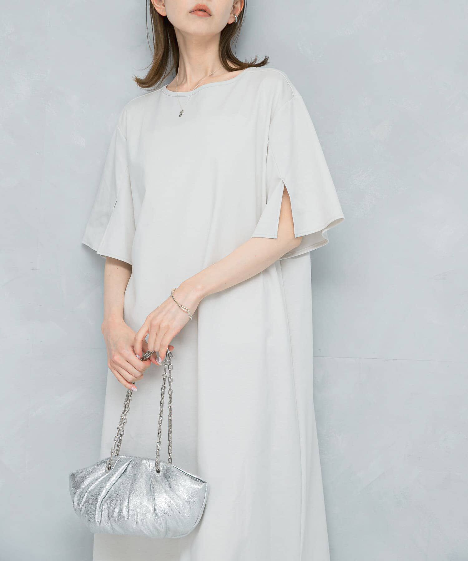 URBAN RESEARCH ROSSO「クールタッチハイゲージカットワンピース」|ワンピース|