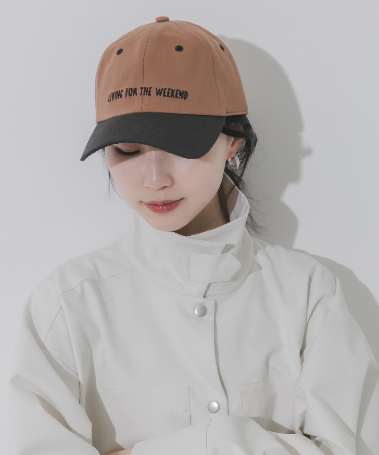 SMELLY「weekendバイカラーキャップ」|キャップ・キャスケット|