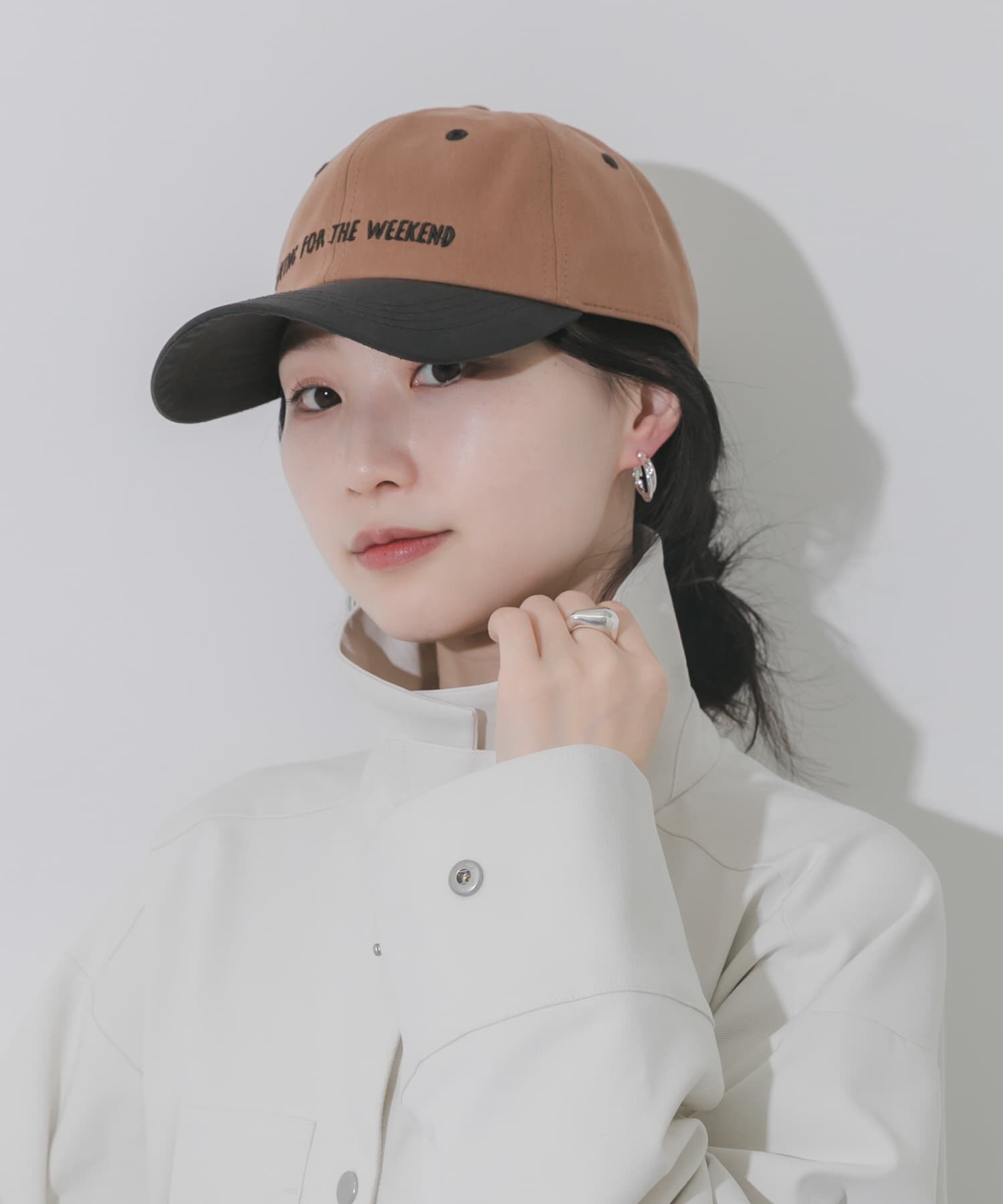 SMELLY「weekendバイカラーキャップ」|キャップ・キャスケット|