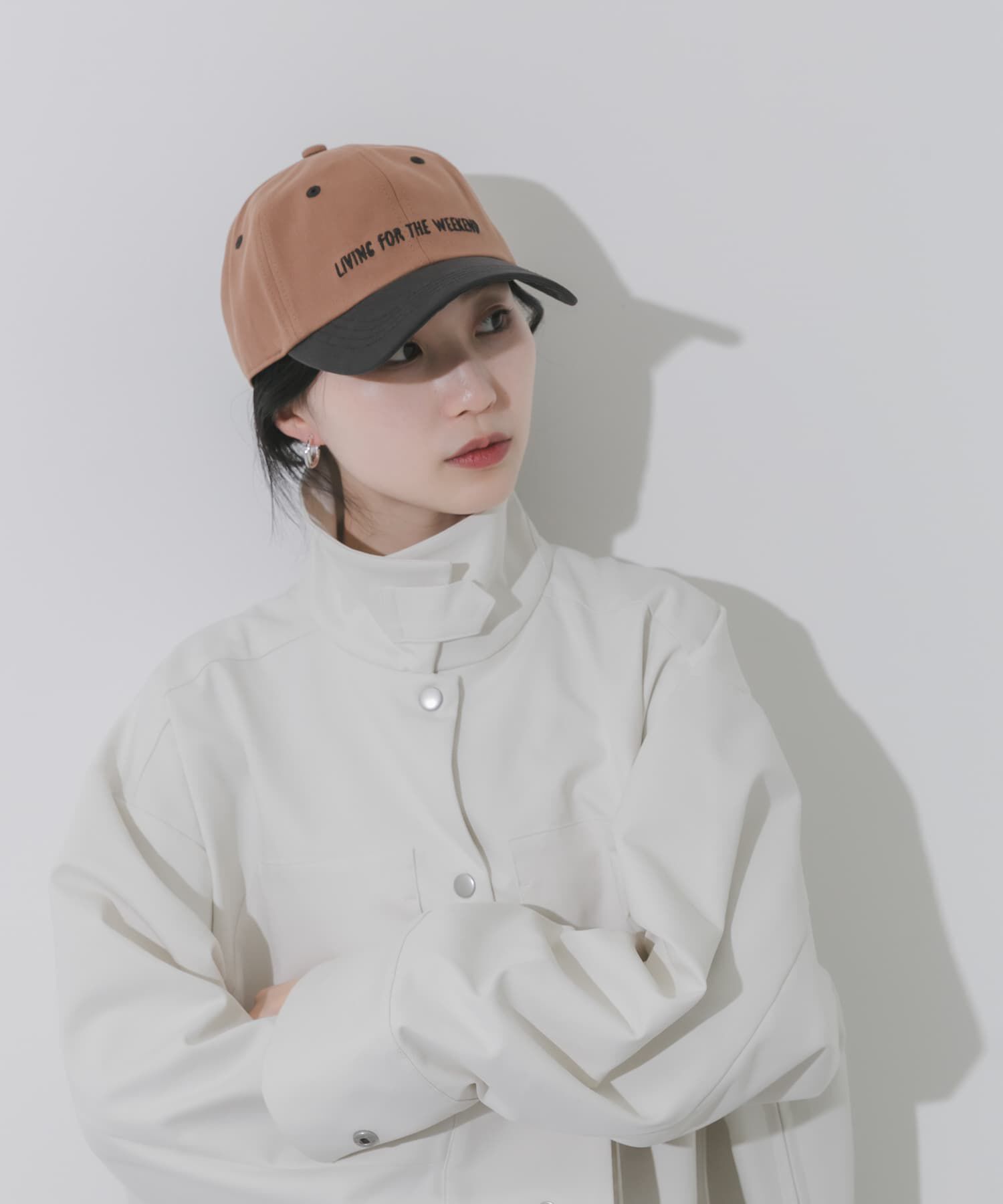 SMELLY「weekendバイカラーキャップ」|キャップ・キャスケット|