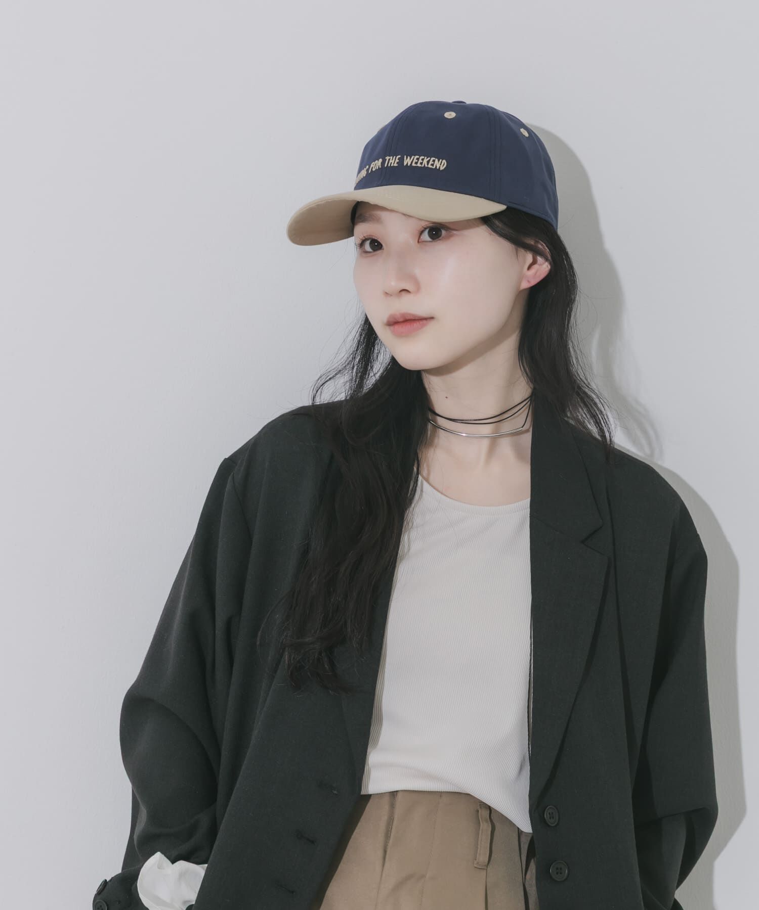 SMELLY「weekendバイカラーキャップ」|キャップ・キャスケット|