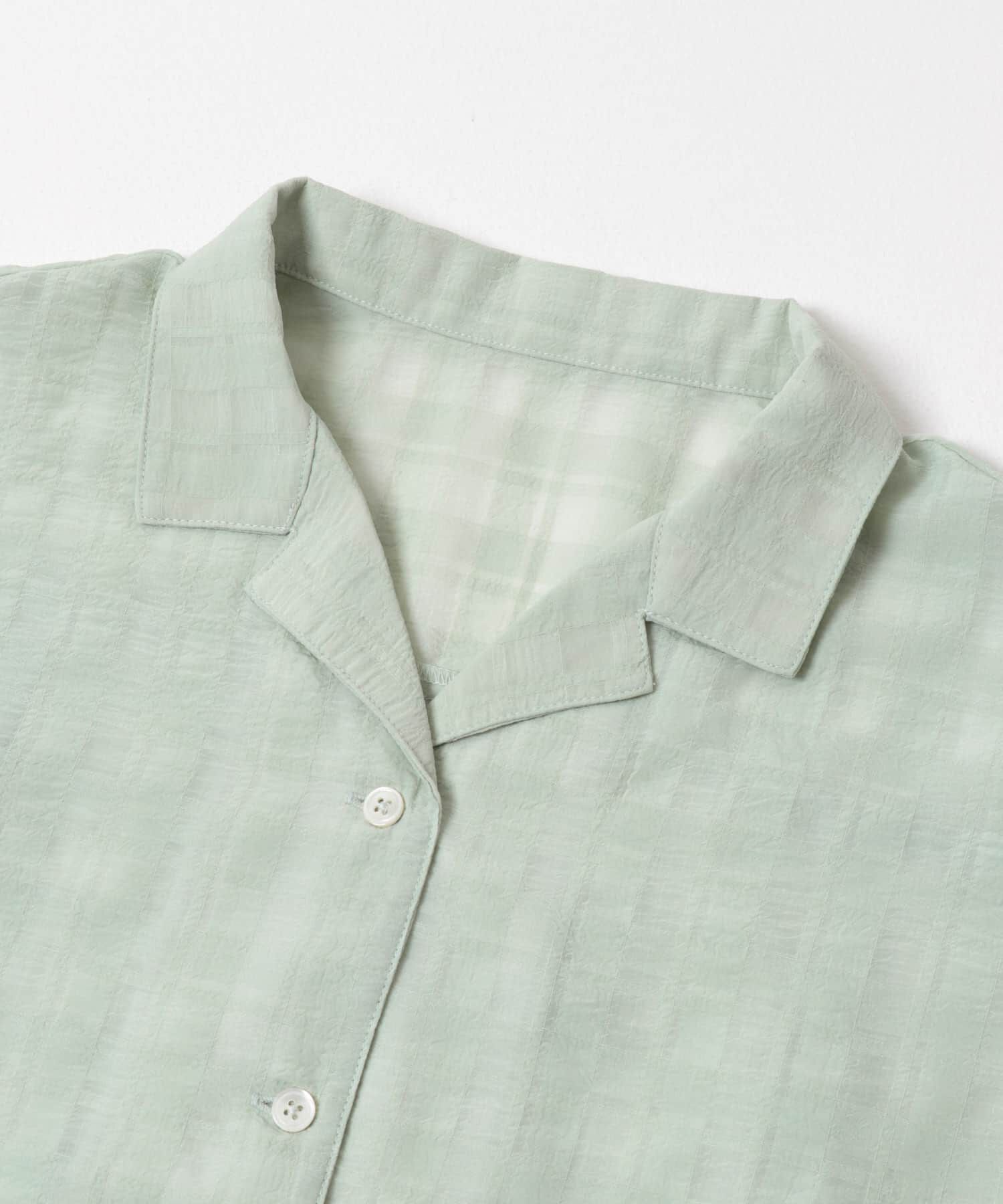 URBAN RESEARCH DOORS「『150サイズ』シアーチェックオープンカラーシャツ(KIDS)」|その他|