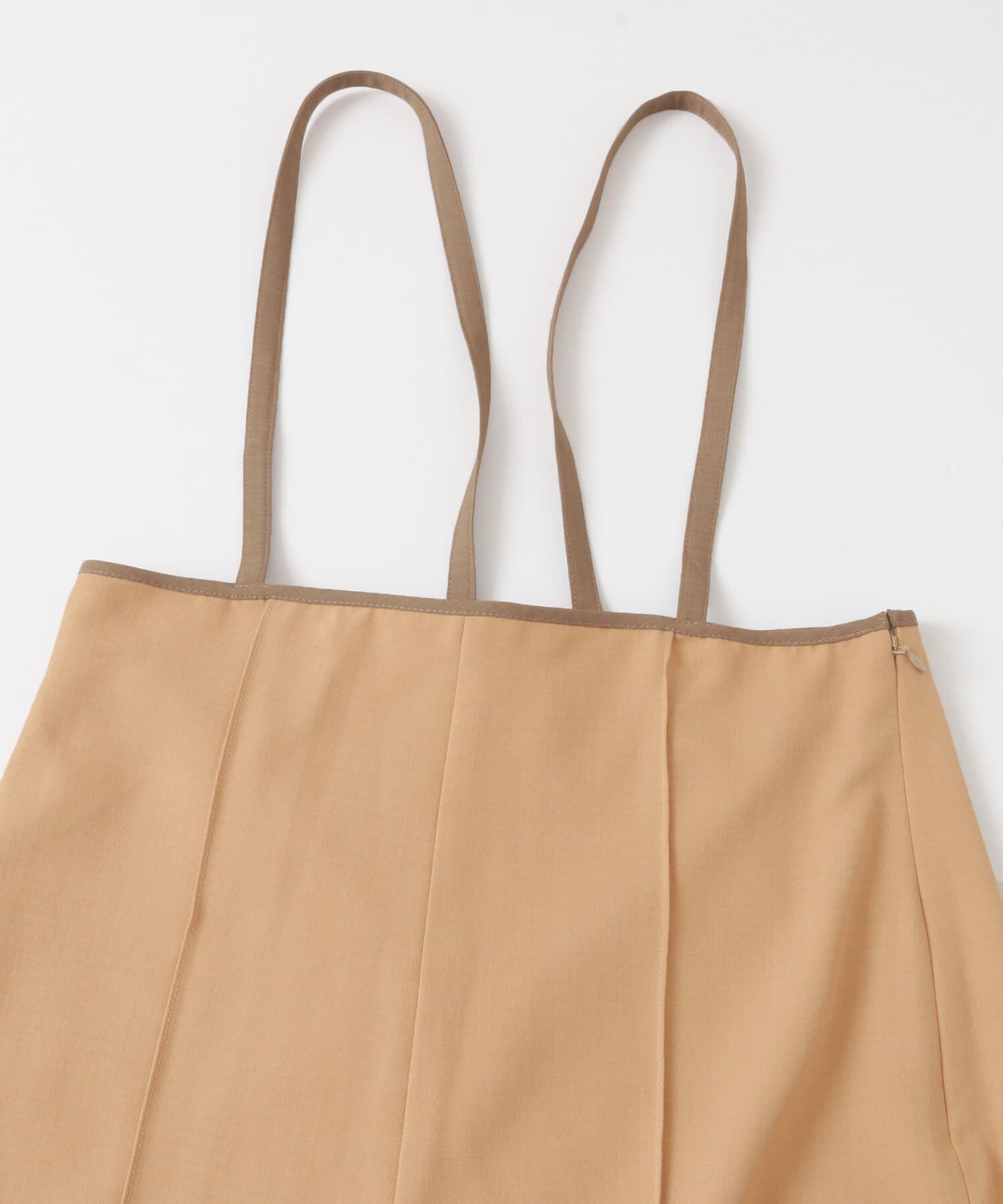  「ピンタックハイウエストサロペット」|スカート|