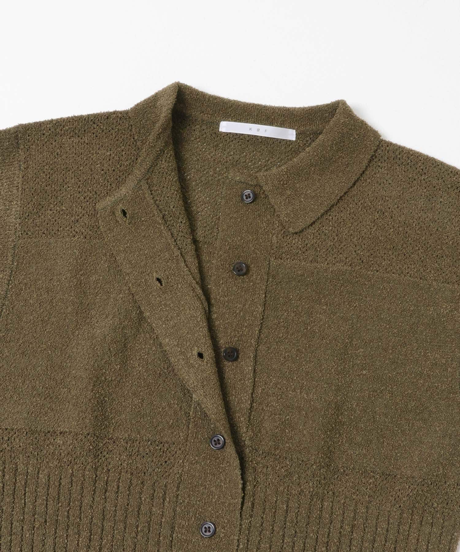  「スリーブレスニットシャツ」|ニット・セーター|