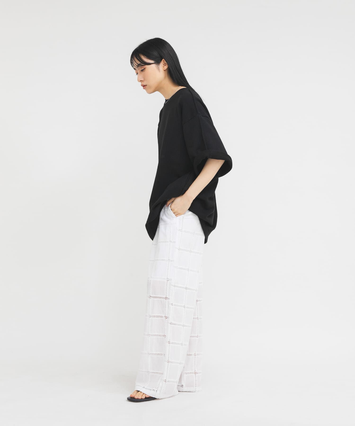  「アイレットエンブロイダリーパンツ」|その他|