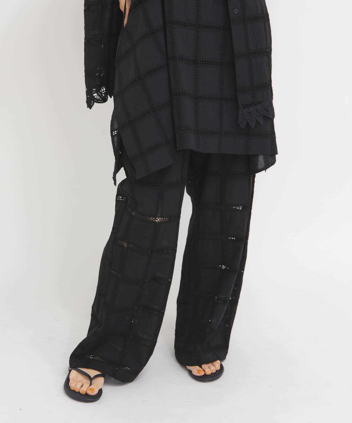  「アイレットエンブロイダリーパンツ」|その他|