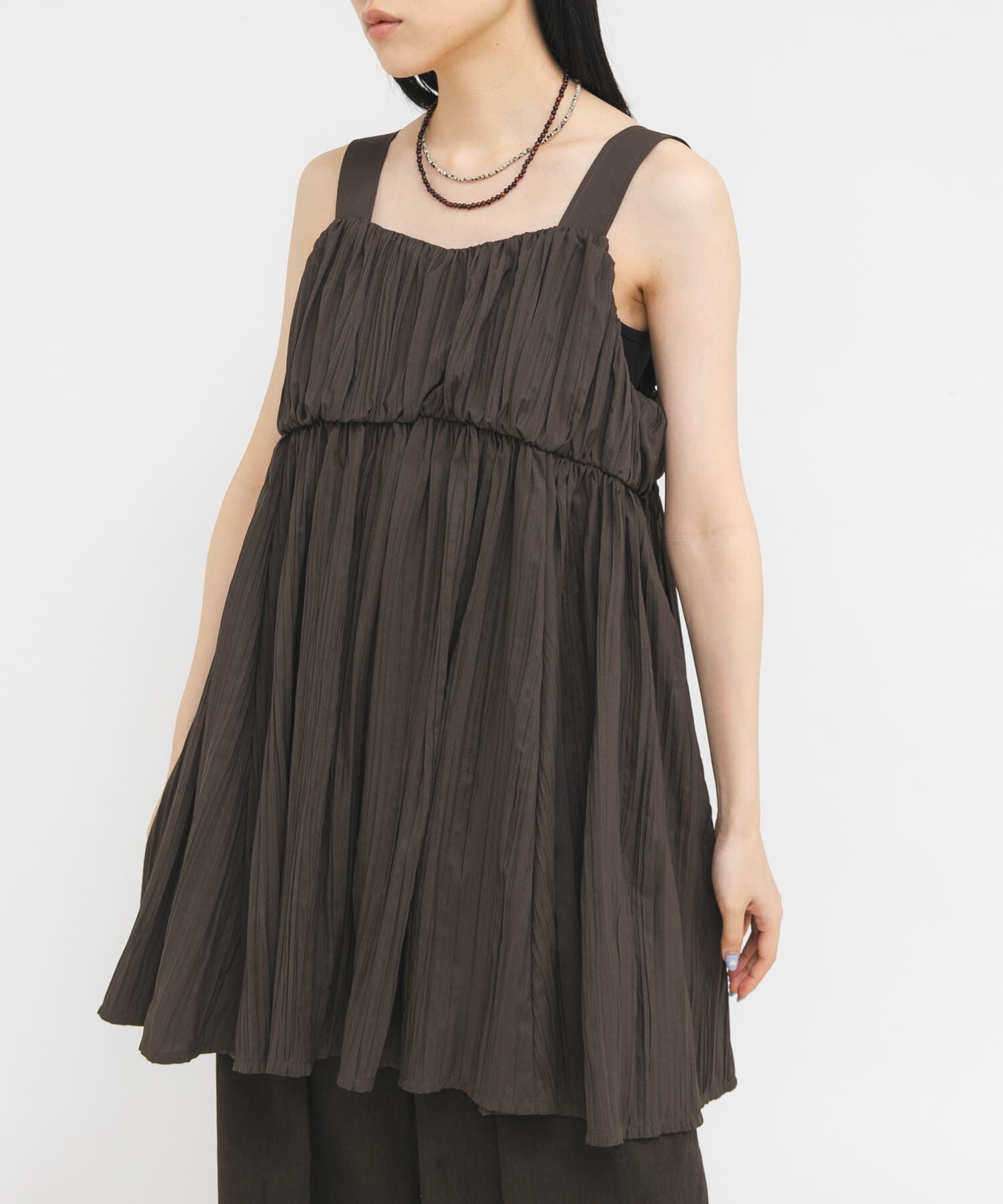  「クリンクルミニワンピース」|ワンピース|