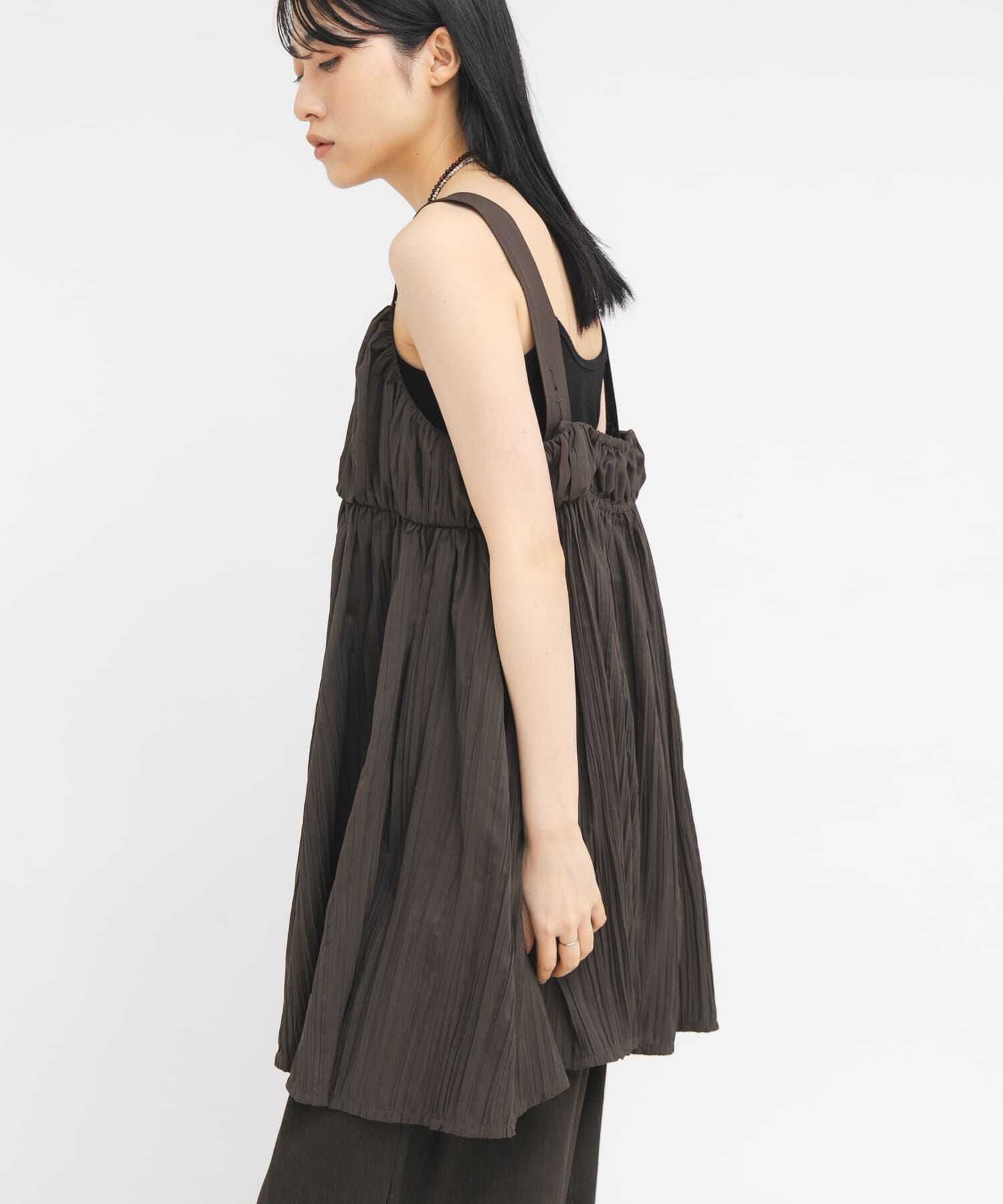  「クリンクルミニワンピース」|ワンピース|