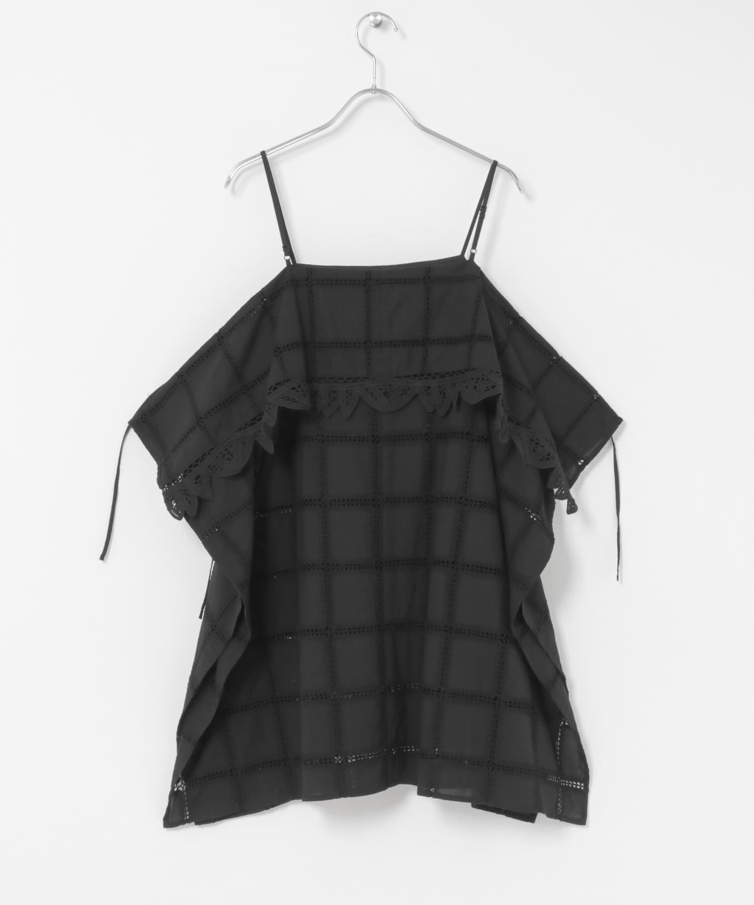  「2WAYアイレットエンブロイダリーワンピース」|ワンピース|