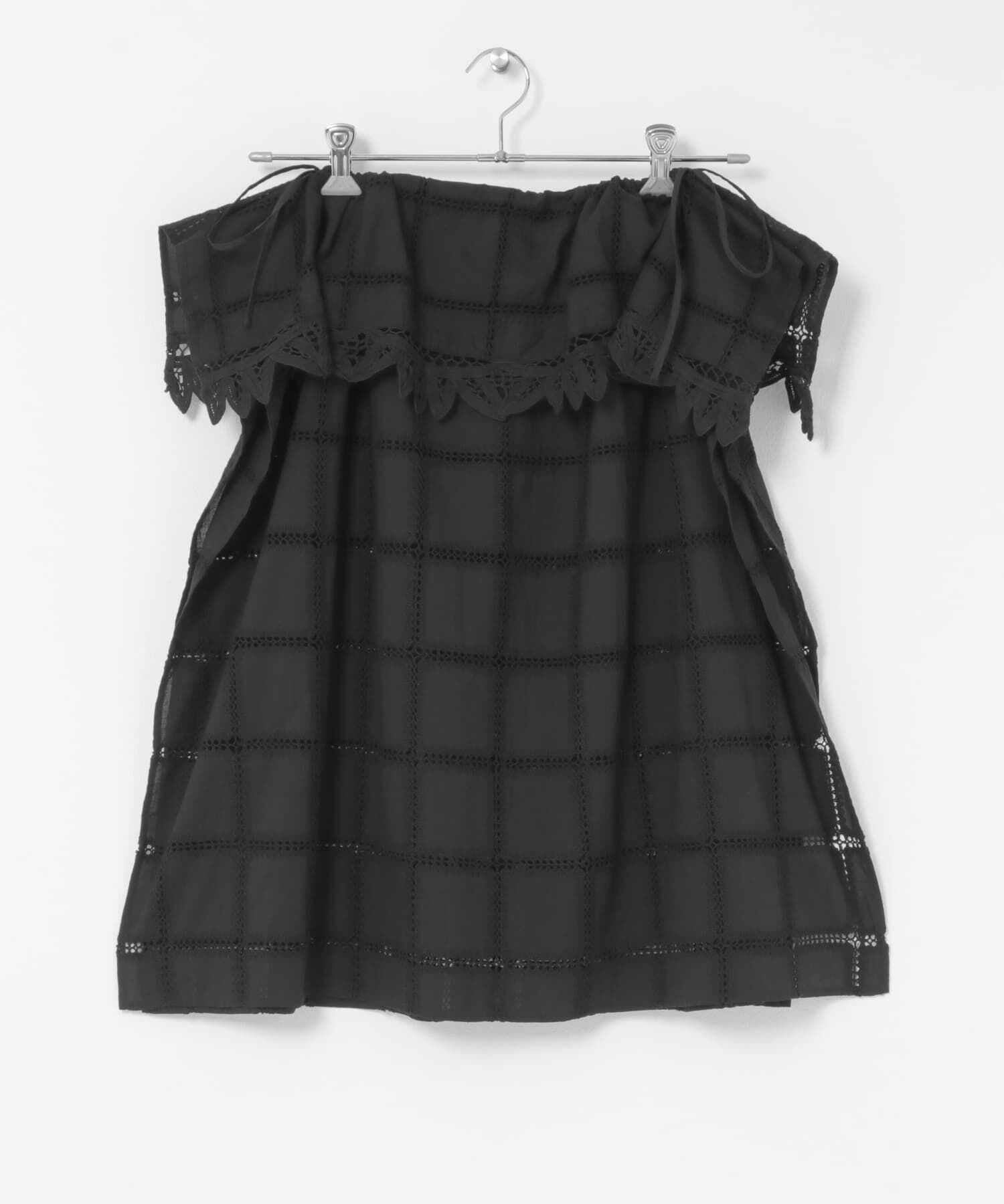  「2WAYアイレットエンブロイダリーワンピース」|ワンピース|