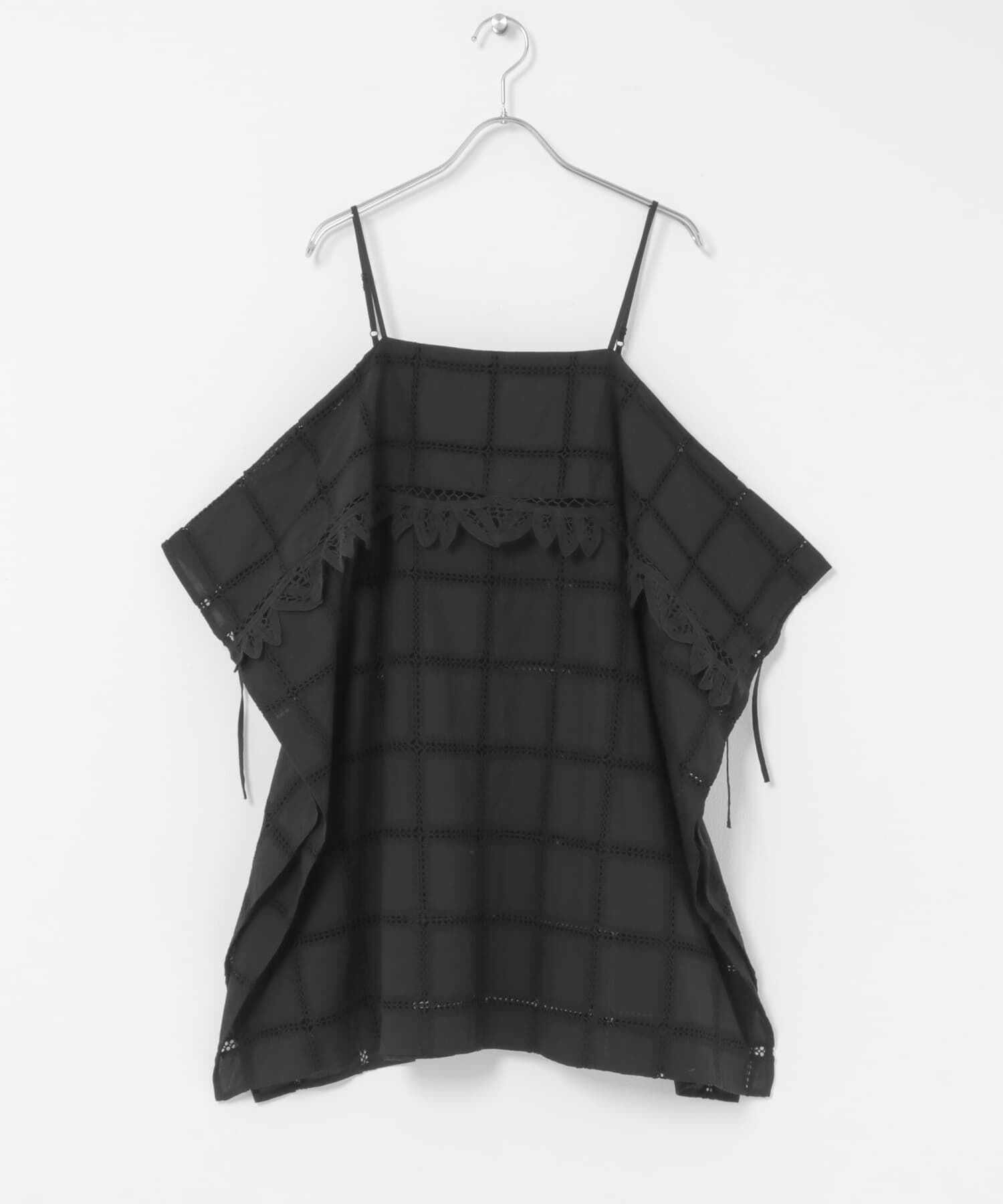  「2WAYアイレットエンブロイダリーワンピース」|ワンピース|