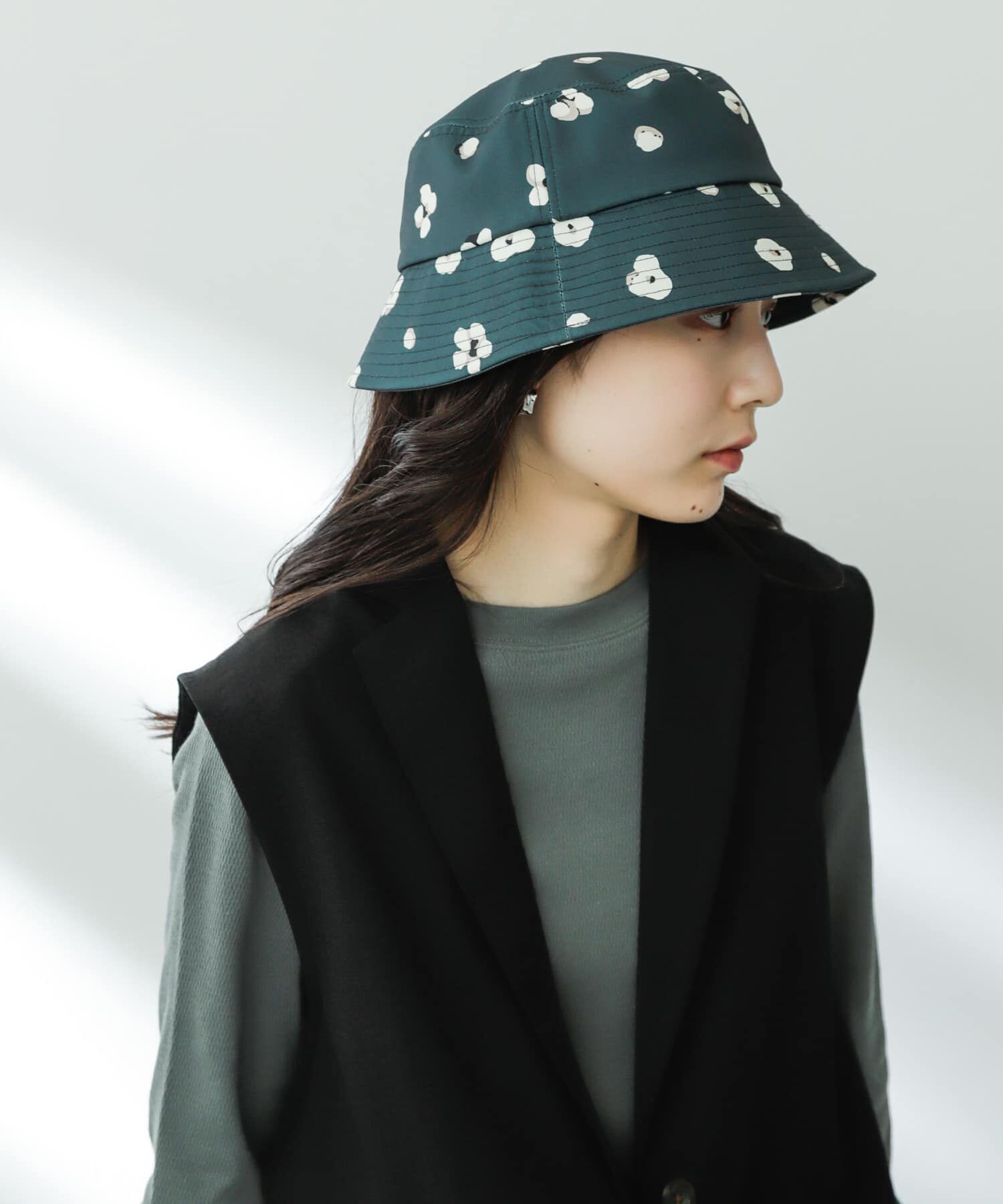 SENSE OF PLACE by URBAN RESEARCH「『ユニセックス』ボタニカルバケットハット」|ハット|