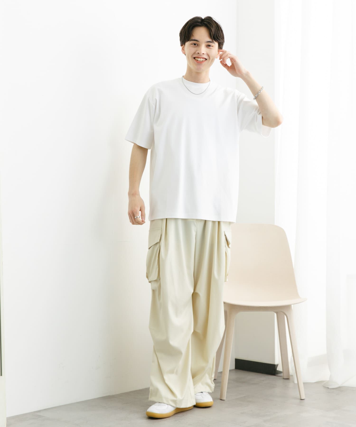 SENSE OF PLACE by URBAN RESEARCH「コットンスムースショートスリーブTシャツ」|Tシャツ・カットソー|