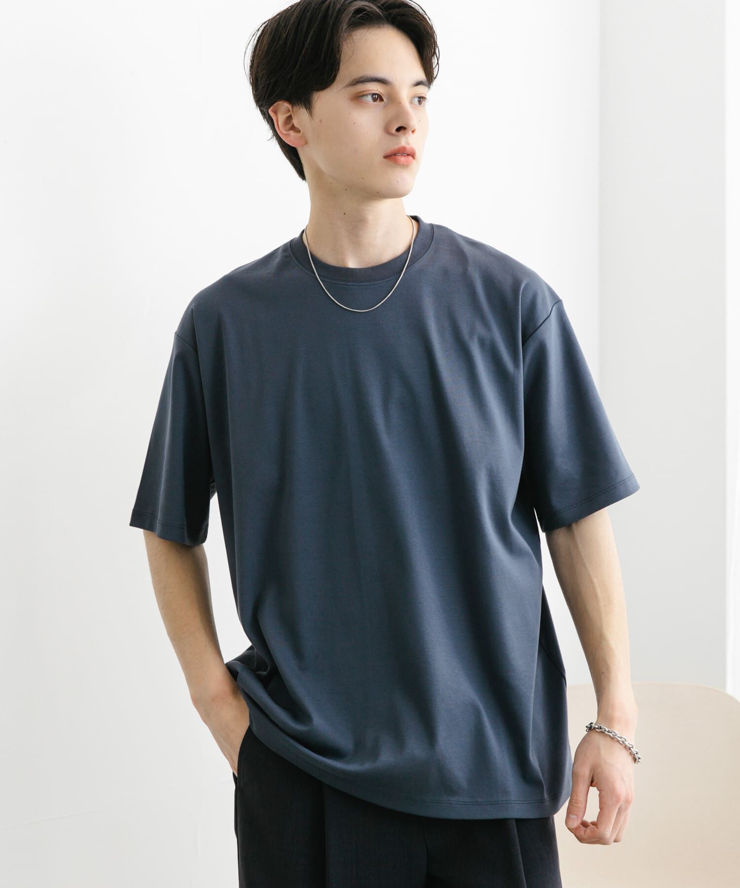 SENSE OF PLACE by URBAN RESEARCH「コットンスムースショートスリーブTシャツ」|Tシャツ・カットソー|