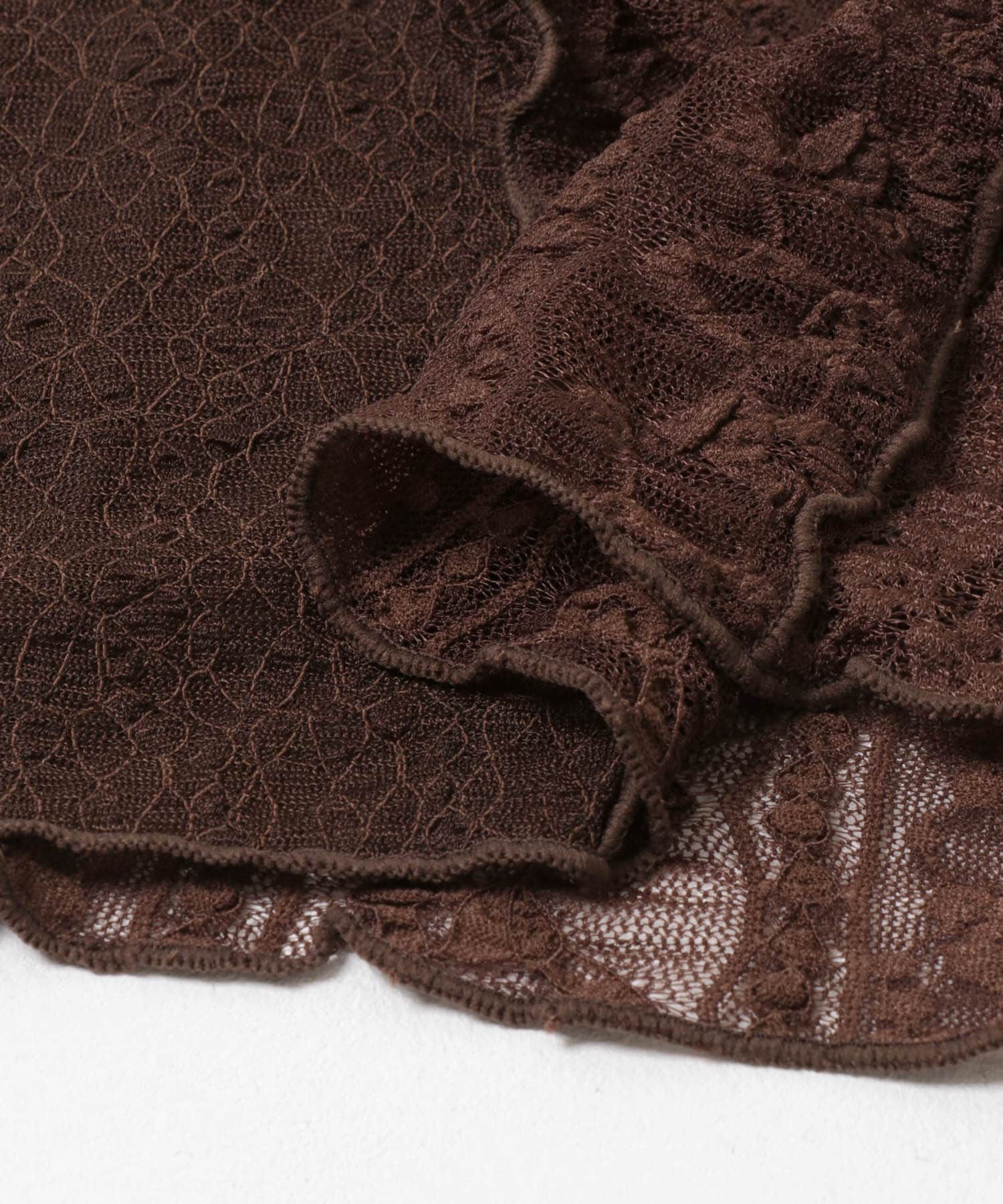 SENSE OF PLACE by URBAN RESEARCH「パッチワークレーストップ」|Tシャツ・カットソー|