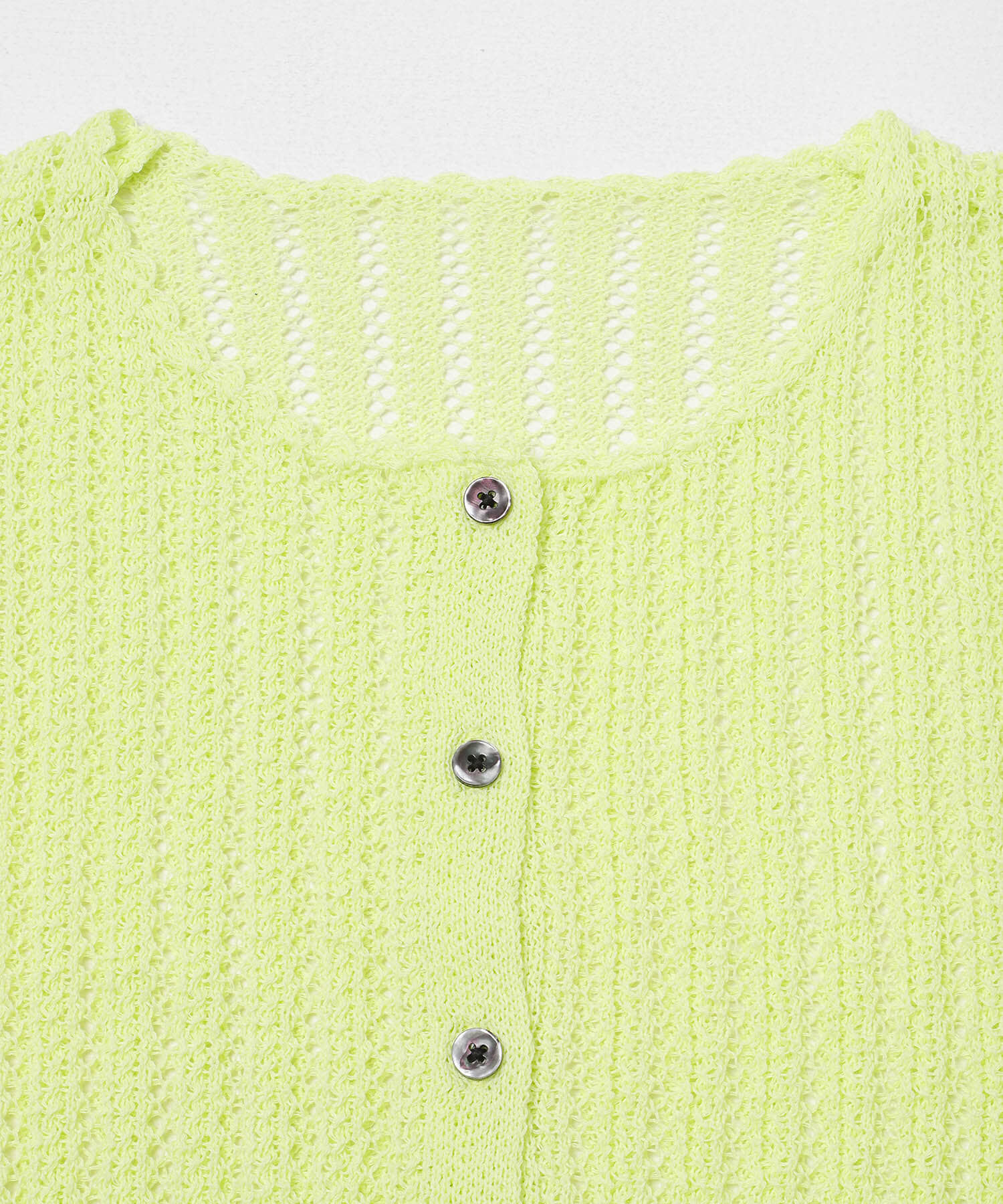 SENSE OF PLACE by URBAN RESEARCH「『洗濯可』スカラップレースアミカーディガン」|カーディガン|