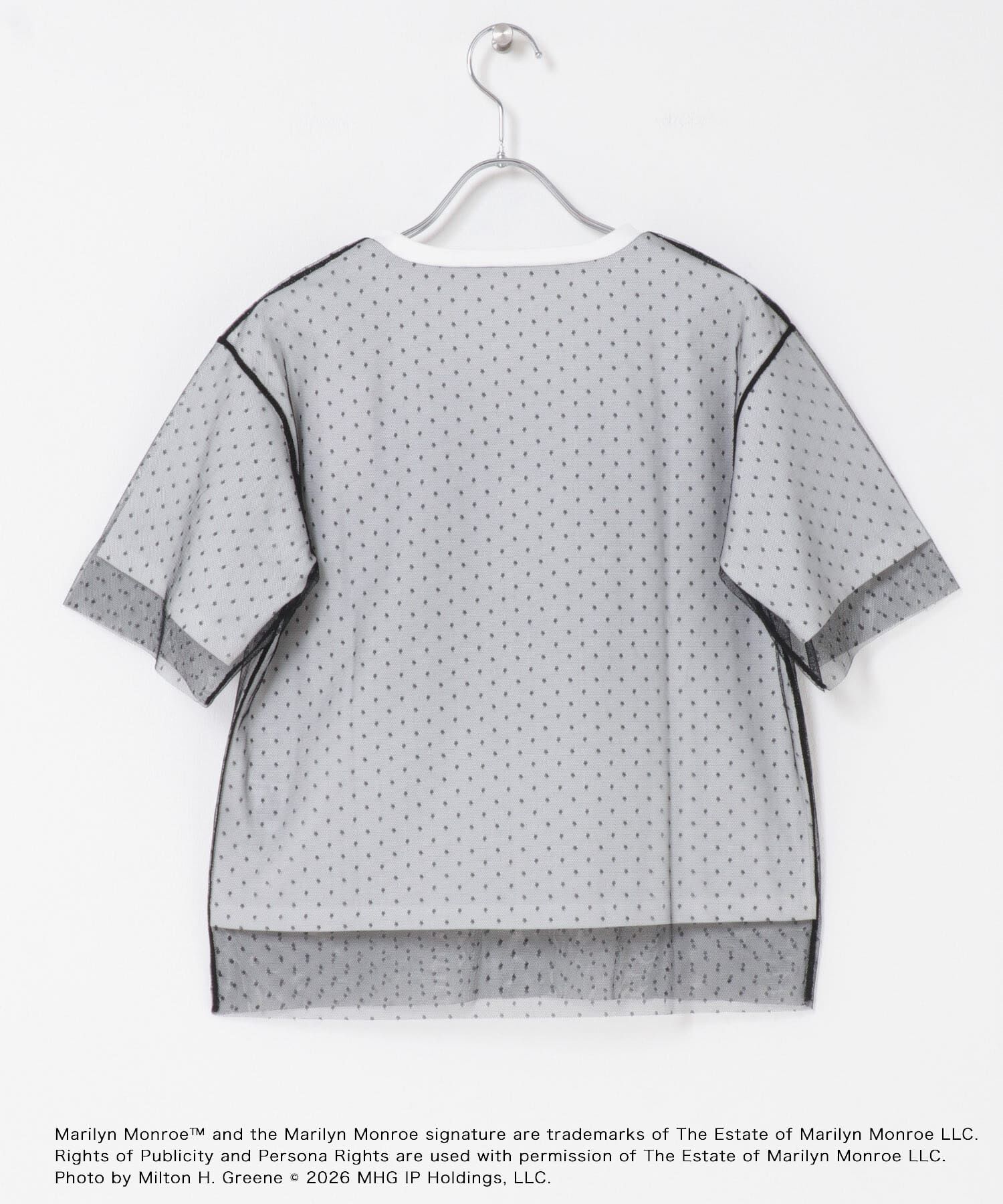 SENSE OF PLACE by URBAN RESEARCH「『別注』MARILYNMONROE&times;SENSE OF PLACE　チュールグラフィックTシャツ」|Tシャツ・カットソー|