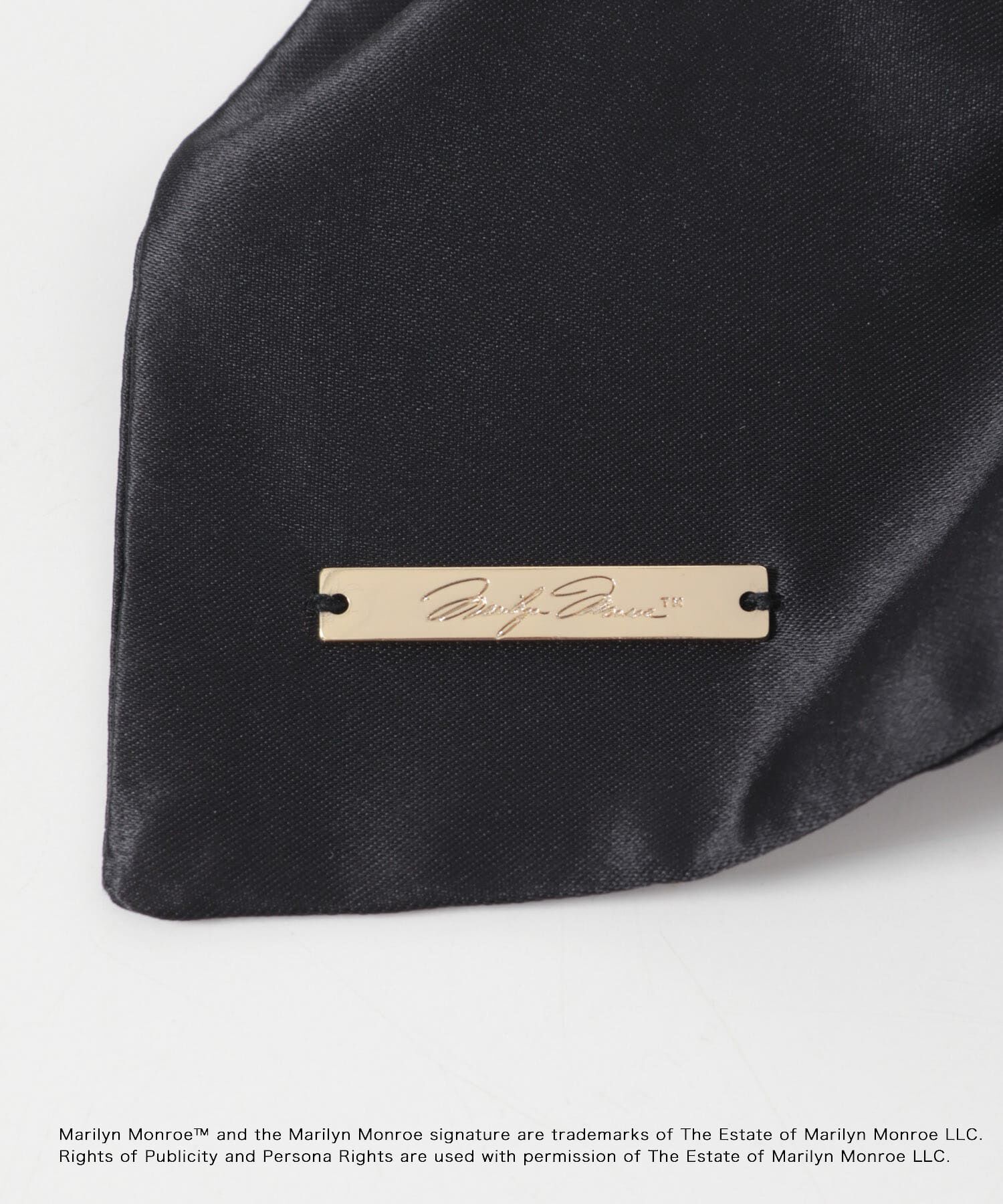 SENSE OF PLACE by URBAN RESEARCH「『別注』MARILYNMONROE&times;SENSE OF PLACE　プレートサテンシュシュ」|ヘアゴム・シュシュ|