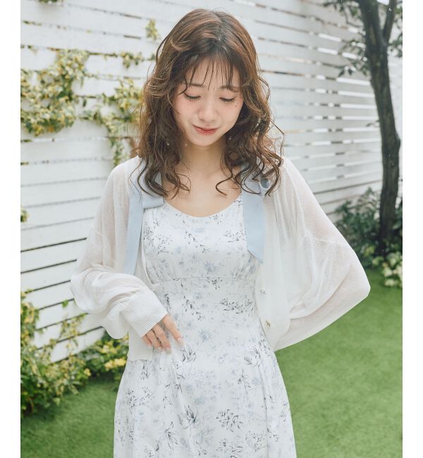  「UVカットシアーカーディガン」|カーディガン|