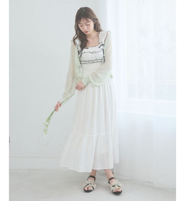  「UVカットシアーカーディガン」|カーディガン|