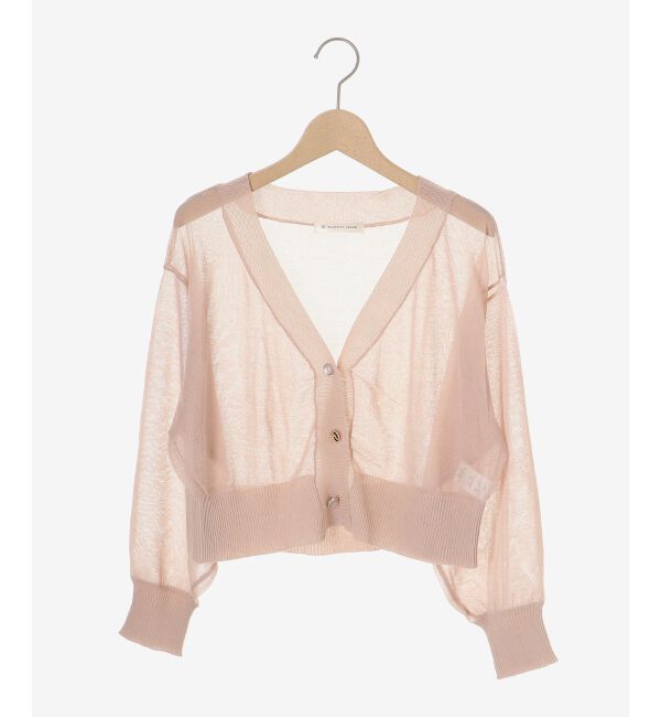  「UVカットシアーカーディガン」|カーディガン|