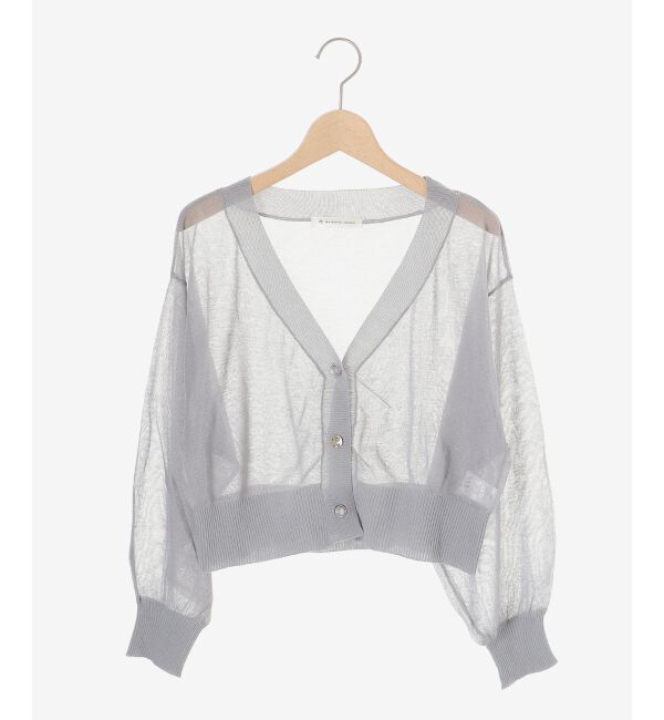  「UVカットシアーカーディガン」|カーディガン|