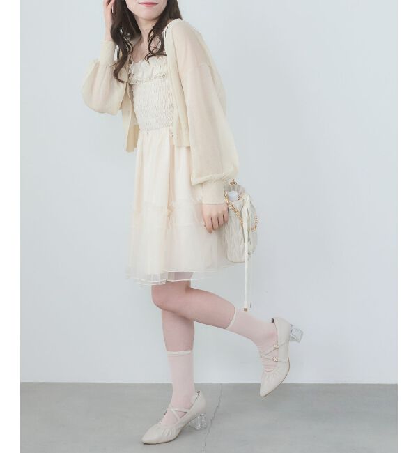  「UVカットシアーカーディガン」|カーディガン|