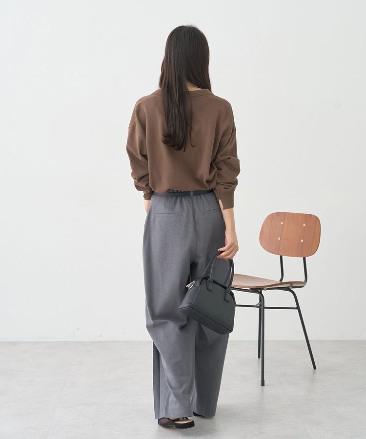 earth music&ecology「袖口スリットスキッパーカーディガン」|カーディガン|