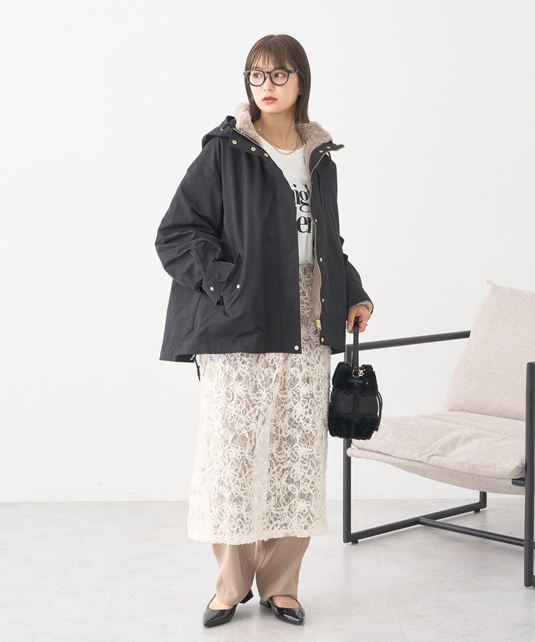 earth music&ecology「マルチウェイマウンテンパーカー」|ブルゾン・スタジャン|