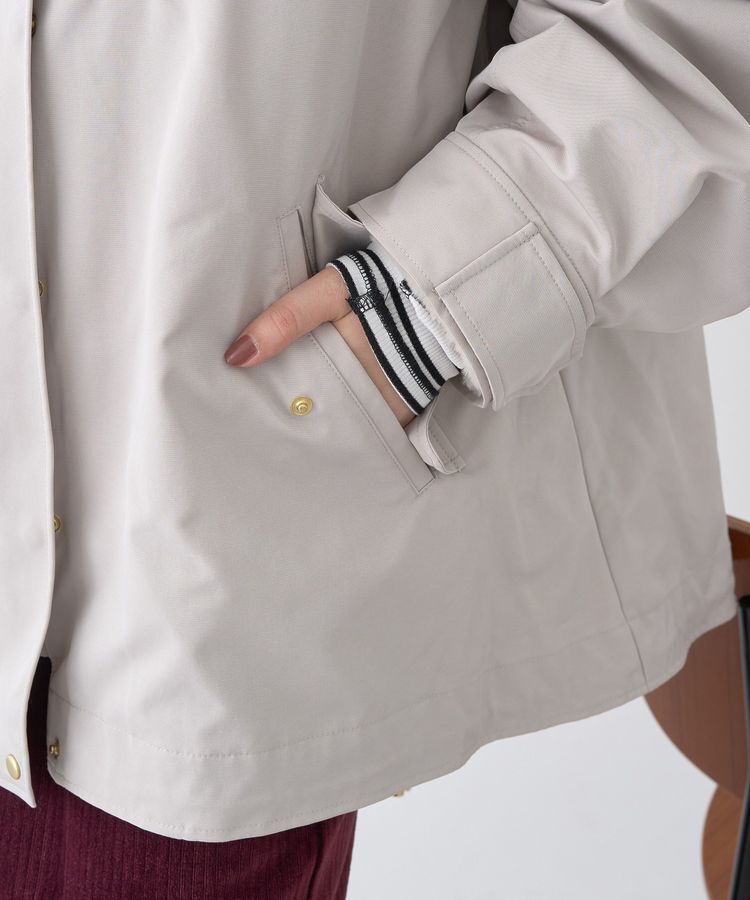 earth music&ecology「マルチウェイマウンテンパーカー」|ブルゾン・スタジャン|