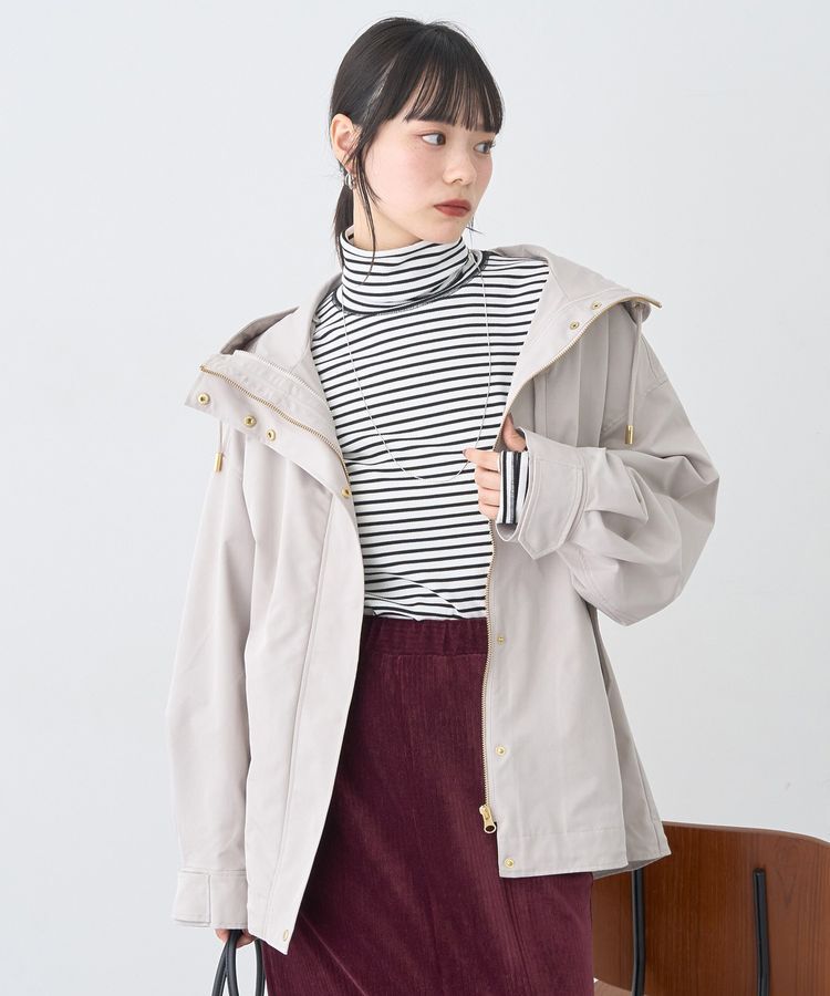 earth music&ecology「マルチウェイマウンテンパーカー」|ブルゾン・スタジャン|