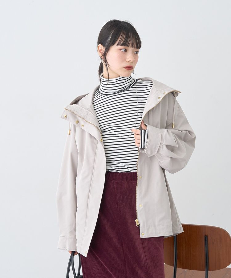 earth music&ecology「マルチウェイマウンテンパーカー」|ブルゾン・スタジャン|