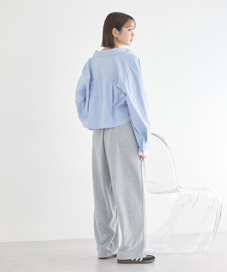 earth music&ecology「レースレイヤード風スウェットパンツ」|その他|