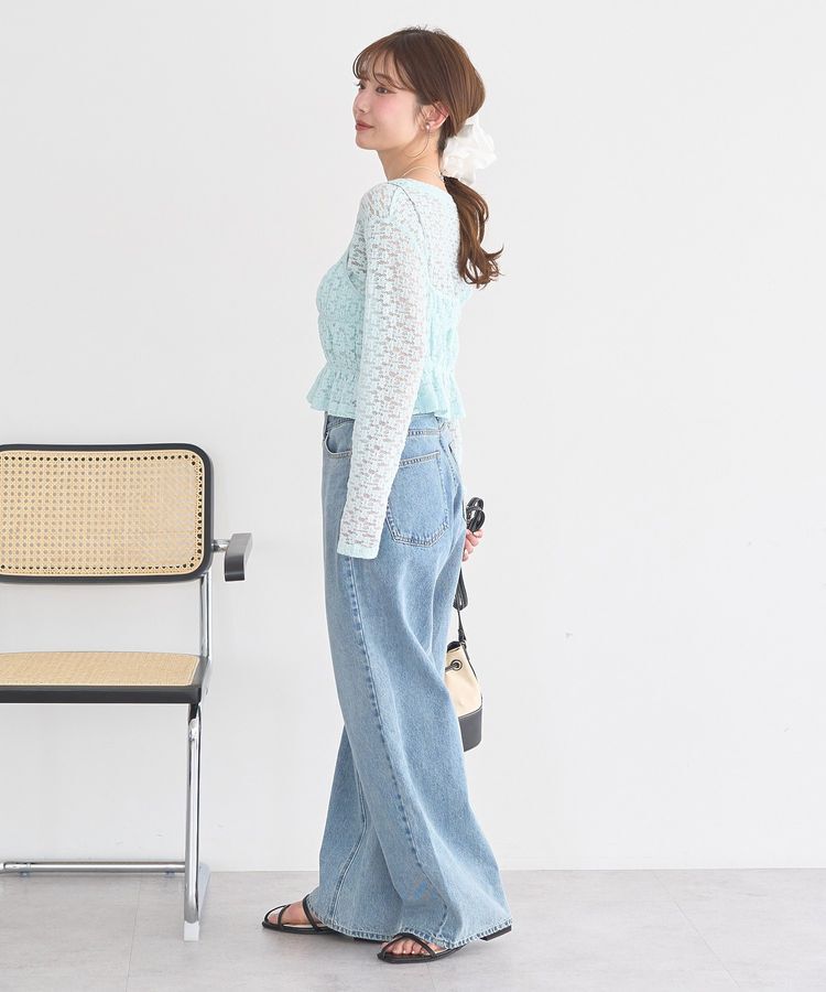 earth music&ecology「SET2点カットレースプルオーバー＋ビスチェ」|Tシャツ・カットソー|