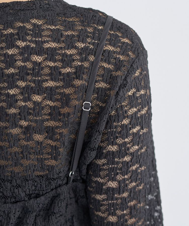 earth music&ecology「SET2点カットレースプルオーバー＋ビスチェ」|Tシャツ・カットソー|