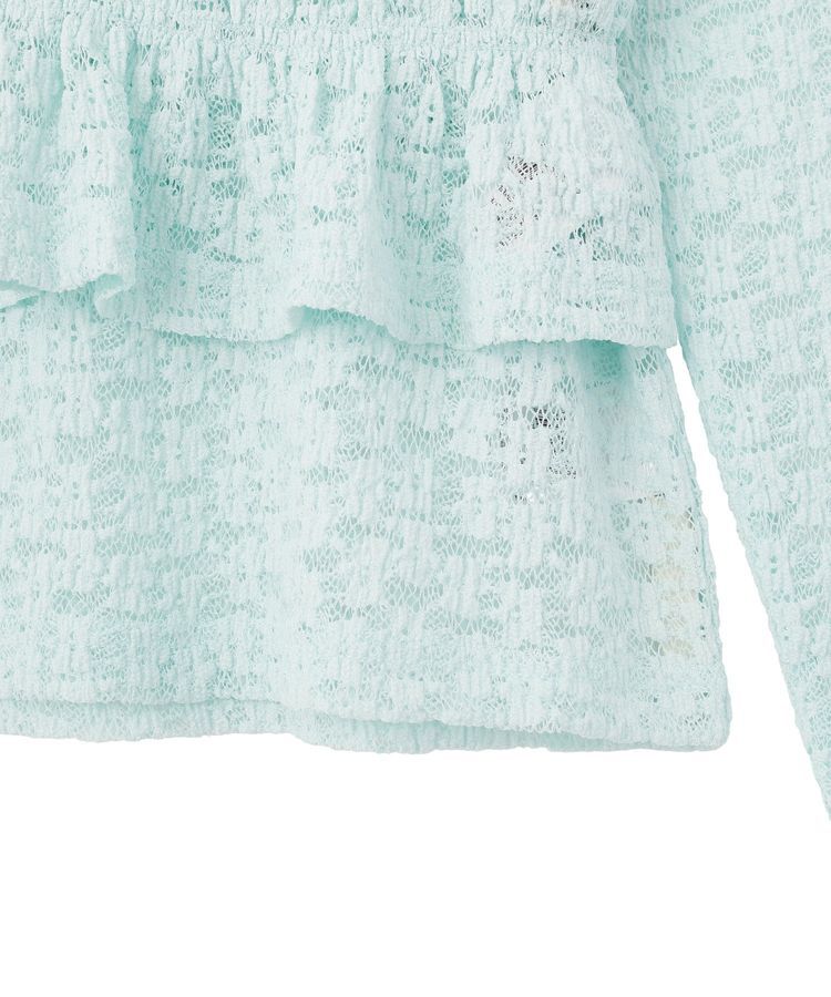 earth music&ecology「SET2点カットレースプルオーバー＋ビスチェ」|Tシャツ・カットソー|