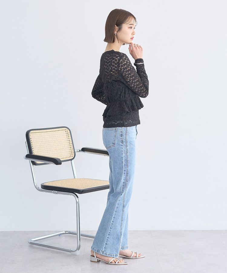 earth music&ecology「SET2点カットレースプルオーバー＋ビスチェ」|Tシャツ・カットソー|