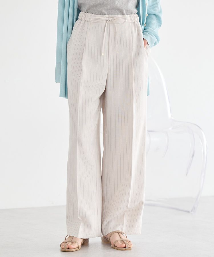 earth music&ecology「【セットアップ対応】リネンライクリラックスパンツ」|その他|