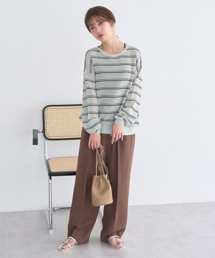 earth music&ecology「【セットアップ対応】リネンライクリラックスパンツ」|その他|