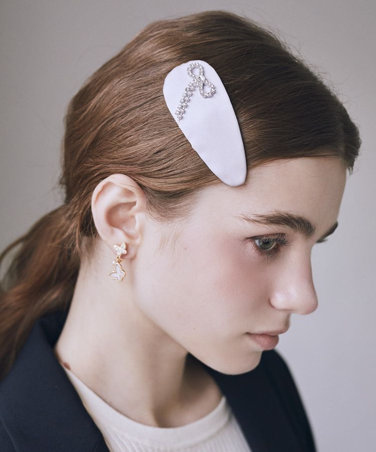 Maison de FLEUR「ビジューリボンスリーピン」|その他|