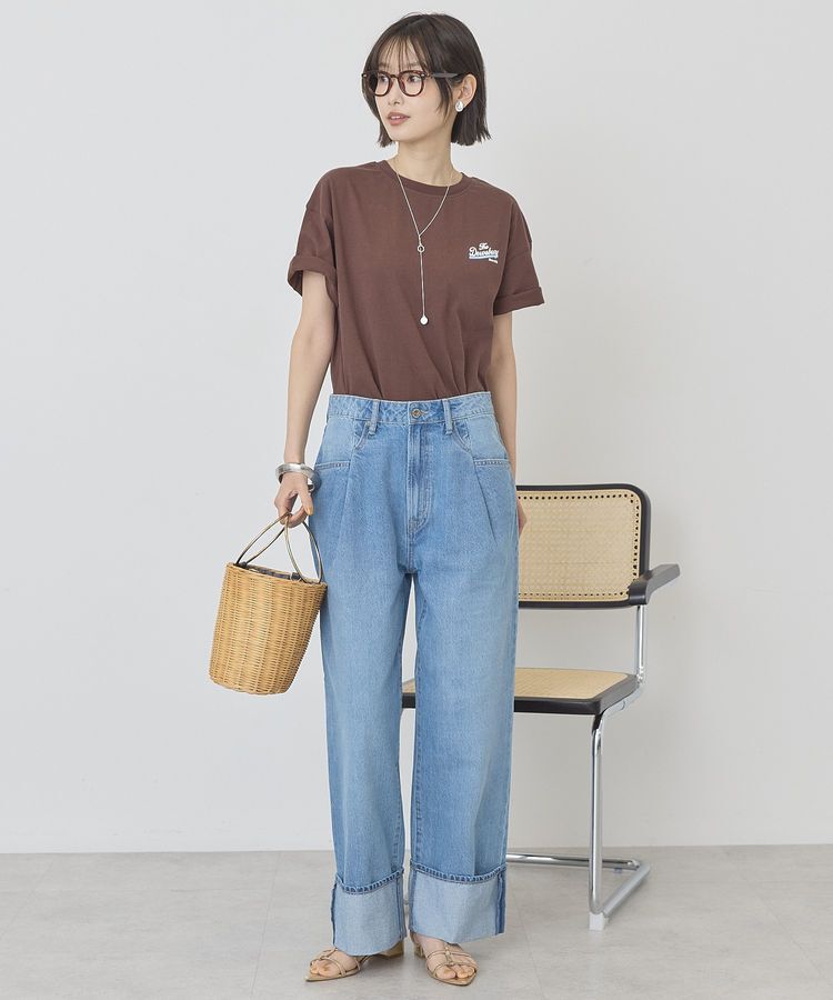 AMERICAN HOLIC「サガラ刺繍Tシャツ」|Tシャツ・カットソー|