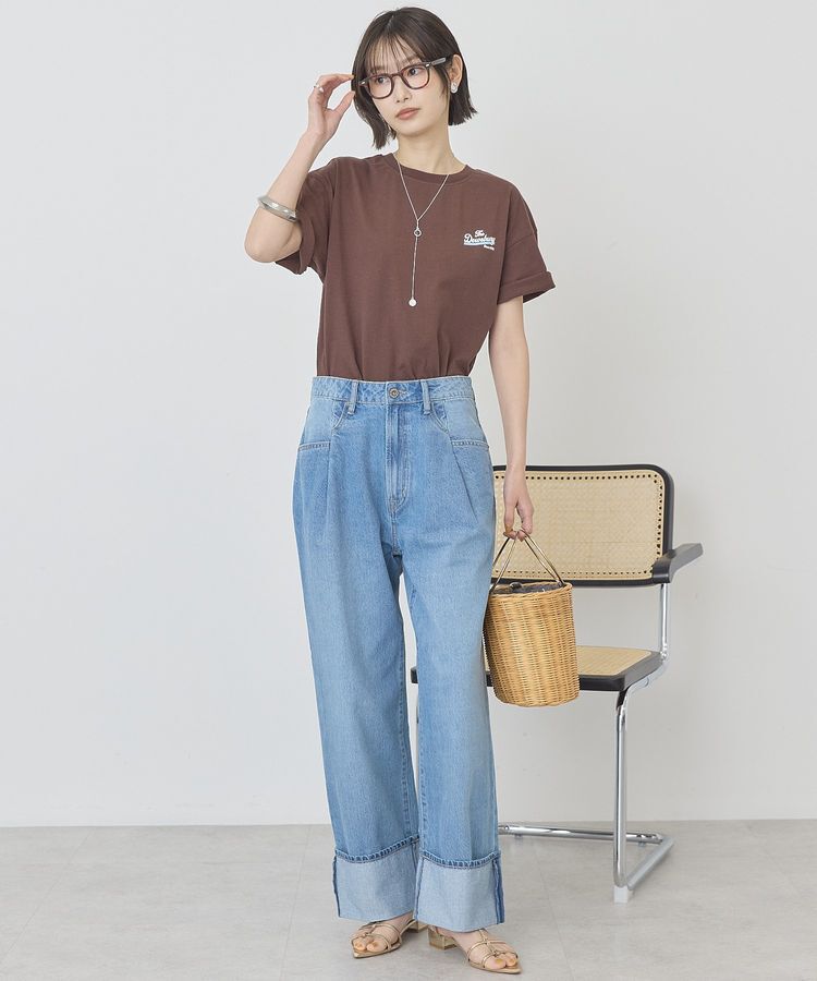 AMERICAN HOLIC「サガラ刺繍Tシャツ」|Tシャツ・カットソー|