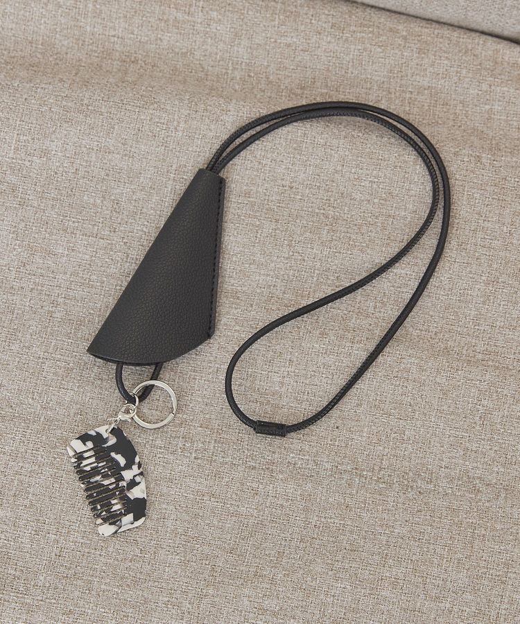 AMERICAN HOLIC「コーム付きネックレスキーチャーム」|その他|Black