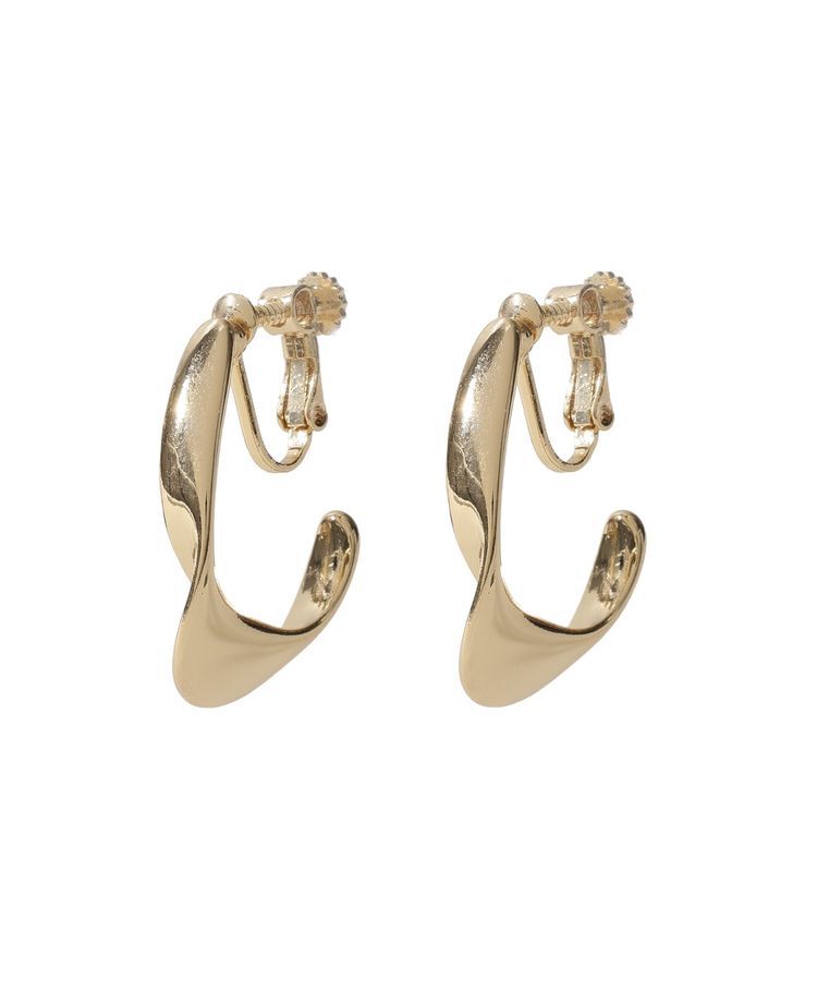 AMERICAN HOLIC「ツイストフープイヤリング」|イヤリング|