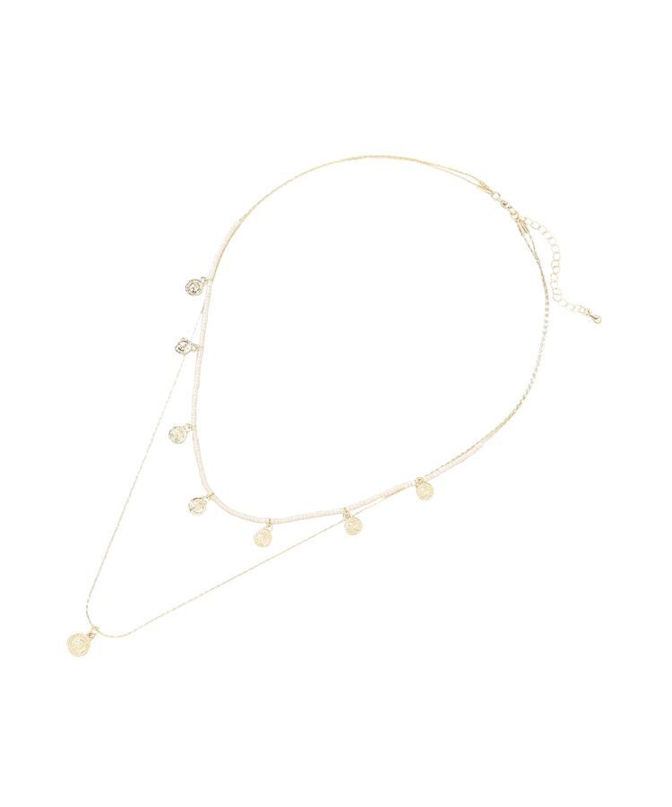 AMERICAN HOLIC「プレンティコイン2連ネックレス」|ネックレス|