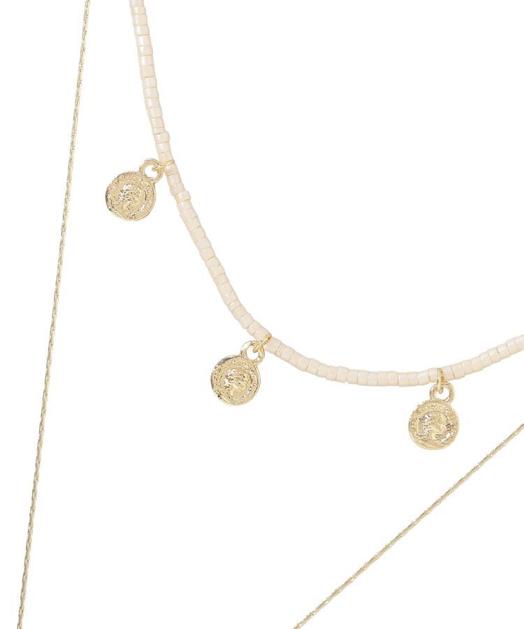 AMERICAN HOLIC「プレンティコイン2連ネックレス」|ネックレス|