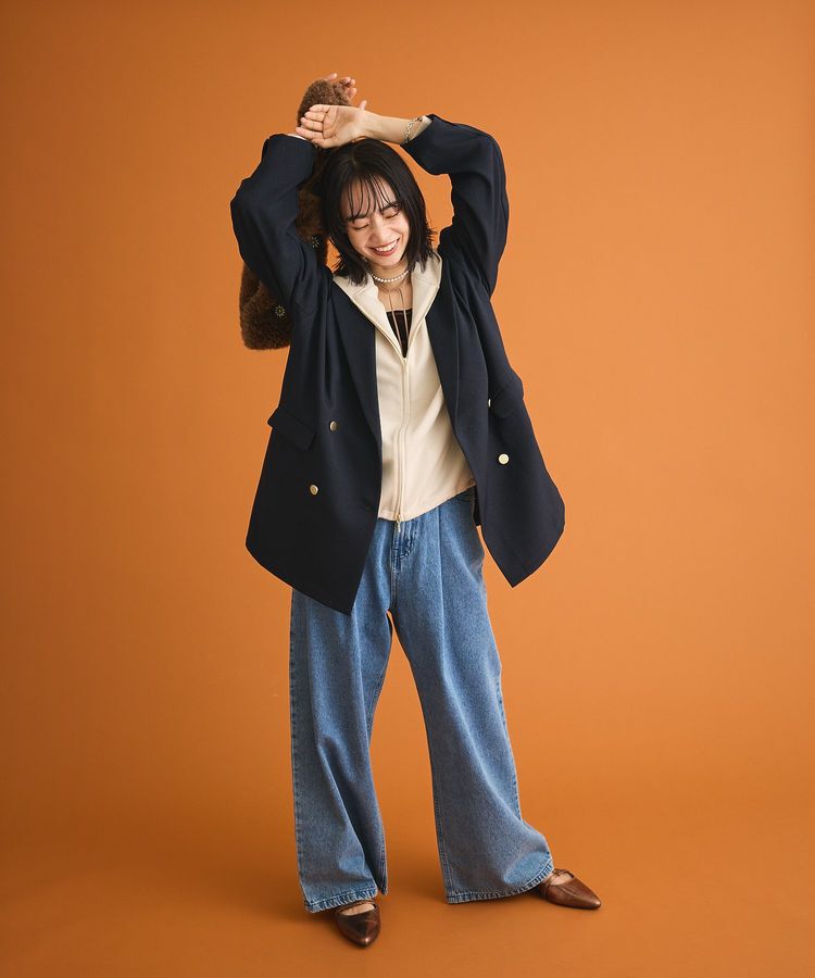 Green Parks「Wオーバージャケット」|テーラードジャケット|